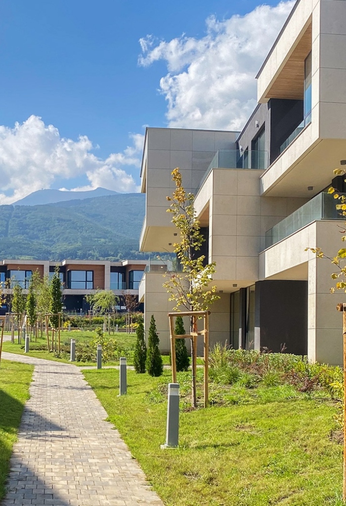 Two-bedroom apartment with a yard in Sofia